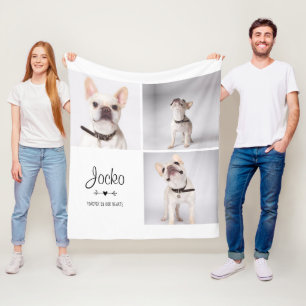 Couverture Polaire Chien Memorial Animaux de compagnie Perdre Garde p