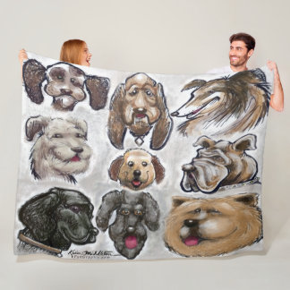 Couverture Polaire Chiens