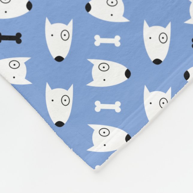 Couverture Polaire Chiens (Coin)