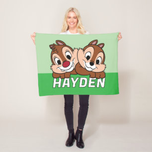 Couverture Polaire Chip & Dale Smile