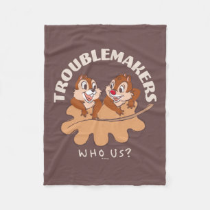 Couverture Polaire Chip & Dale Troublemakers