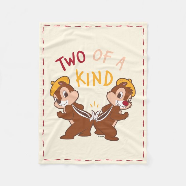 Couverture Polaire Chip 'n Dale Deux d'un genre (Devant)