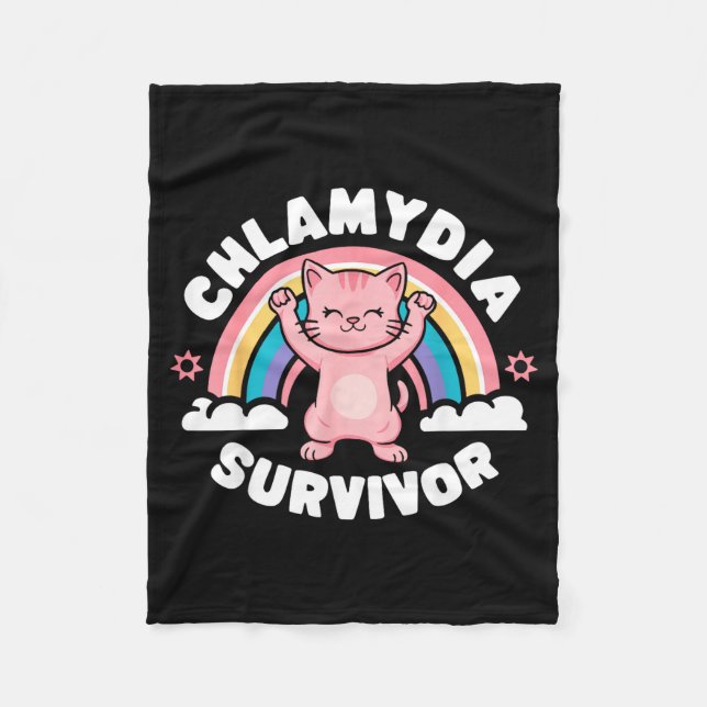 Couverture Polaire Chlamydia Survivor  (Devant)