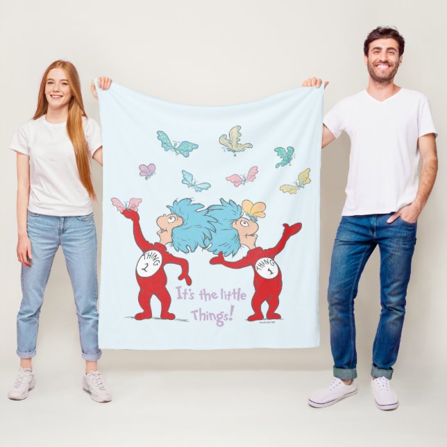 Couverture Polaire Chose Une Chose Deux C'est Les Petites Choses ! (En situation)