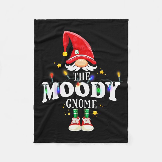 Couverture Polaire Christmas The Moody Gnome X-mas Matching Pjs  (Devant)