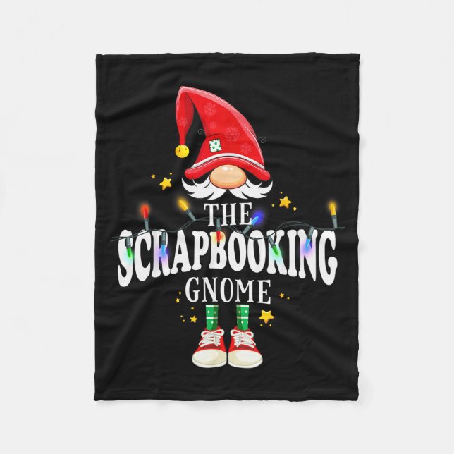 Couverture Polaire Christmas The Scrapbooking Gnome X-mas Matching Pj (Devant)