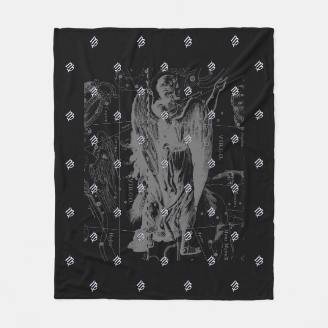 Couverture Polaire Chrome comme Virgo Zodiac Connexion Hevelius (Devant)