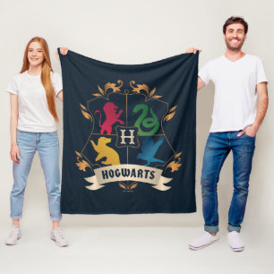 Couverture Polaire Cimier de maison Ornat HOGWARTS™