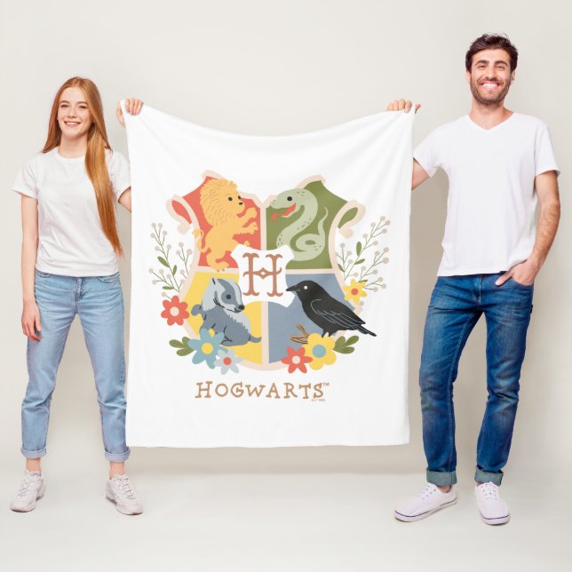 Couverture Polaire Cimier HOGWARTS™ (En situation)