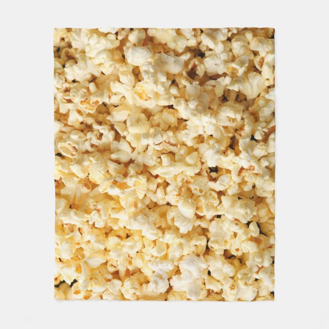 Couverture Polaire Cinéma Popcorn Arrière - plan complet. (Devant)