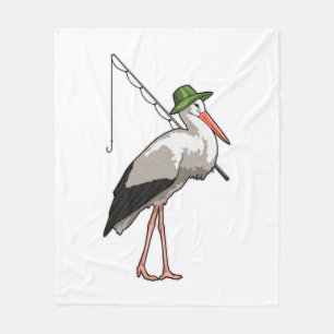 Couverture Polaire Cire à la pêche avec canne à pêche