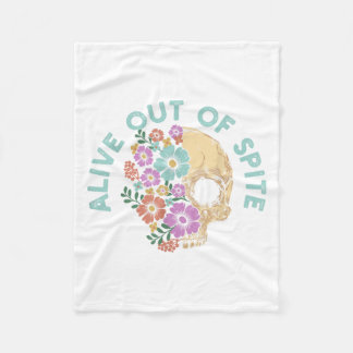 Couverture Polaire Citation Alive Out Of Ste Skull
