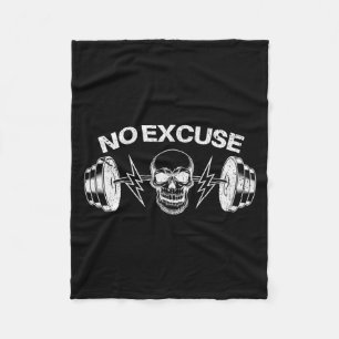 Couverture Polaire Citation Inspirante Drôle Sans Excuse Motivation G