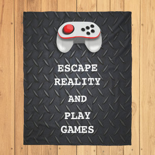 Couverture Polaire Citations drôles de Gamer