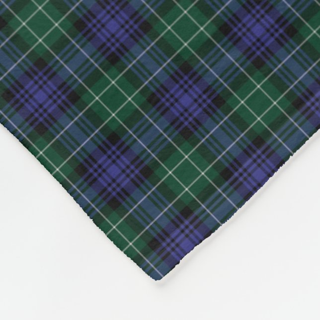 Couverture Polaire Clan Abercrombie Scottish Tartan Plaid Motif (Coin)
