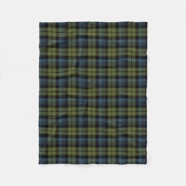 Couverture Polaire Clan Campbell Tartan (Devant)