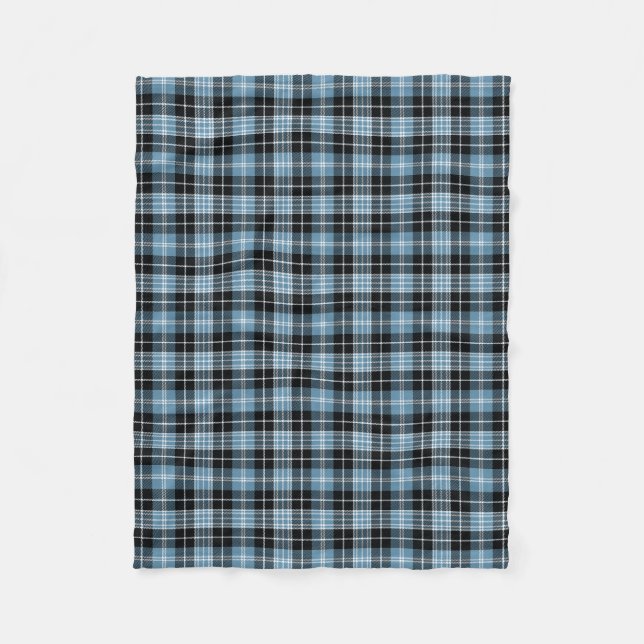 Couverture Polaire Clan écossais Clark Tartan Plaid (Devant)