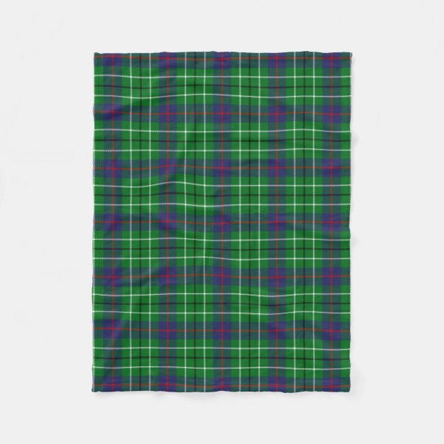 Couverture Polaire Clan écossais Duncan Tartan Plaid (Devant)