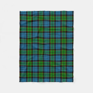 Couverture Polaire Clan écossais Fletcher Tartan Plaid