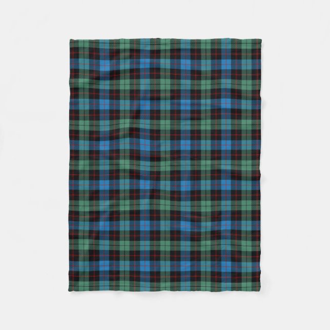 Couverture Polaire Clan écossais Guthrie Tartan Plaid (Devant)