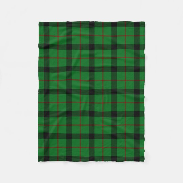 Couverture Polaire Clan écossais Kincaid Tartan Plaid (Devant)