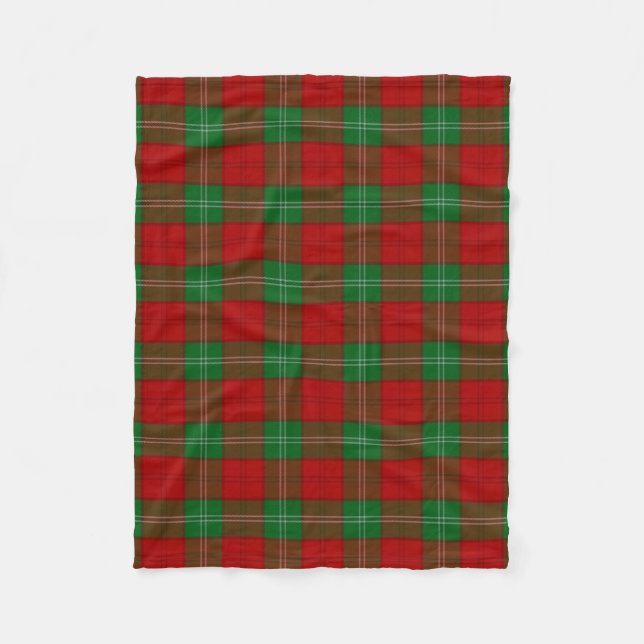 Couverture Polaire Clan écossais Lennox Tartan Plaid (Devant)
