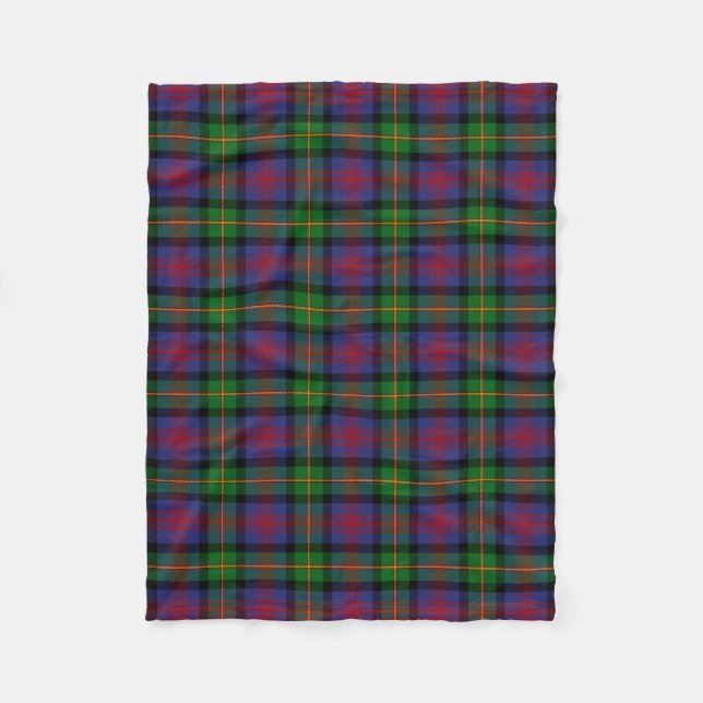 Couverture Polaire Clan écossais Logan Tartan Plaid (Devant)