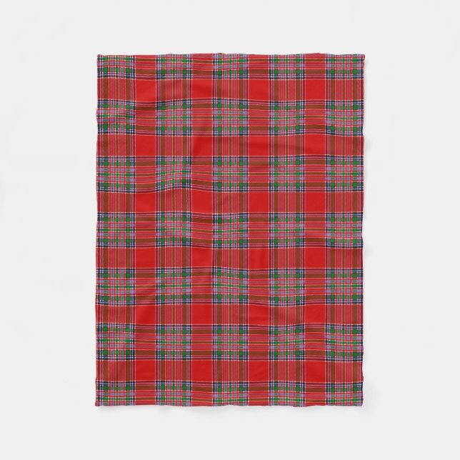 Couverture Polaire Clan écossais MacBean Tartan Plaid (Devant)