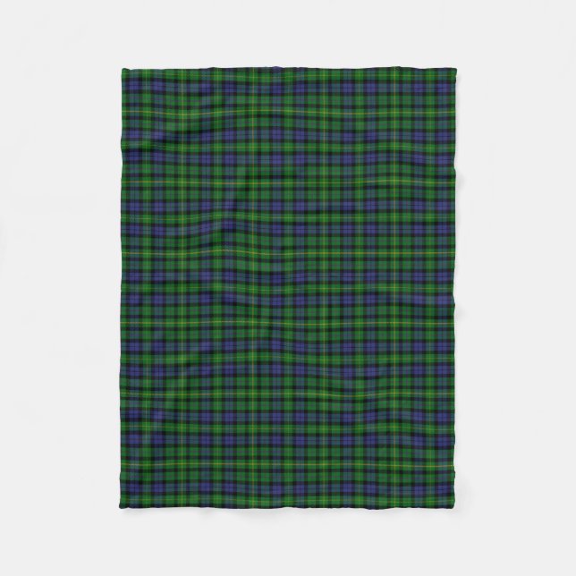 Couverture Polaire Clan écossais MacBride Tartan Plaid (Devant)