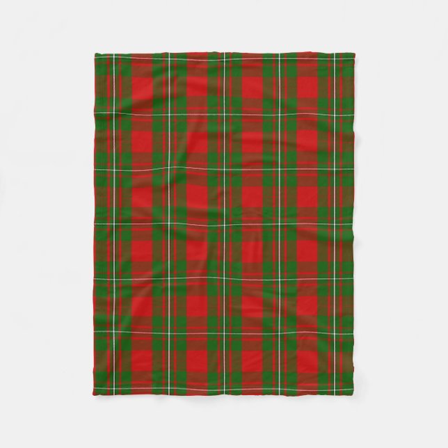 Couverture Polaire Clan écossais MacGregor Tartan Plaid (Devant)