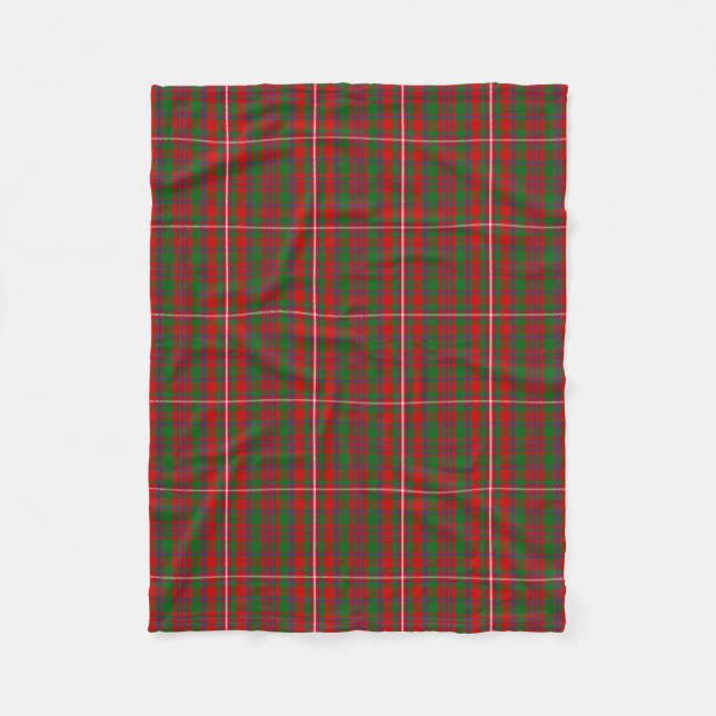 Couverture Polaire Clan écossais MacKinnon Tartan Plaid (Devant)