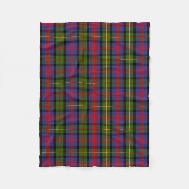 Couverture Polaire Clan écossais MacLennan Tartan Plaid (Devant)