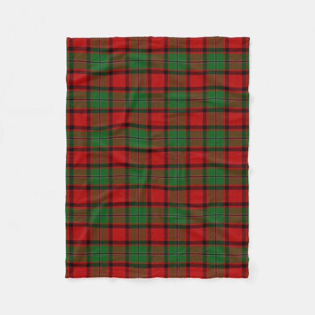 Couverture Polaire Clan écossais MacPhail Tartan Plaid (Devant)