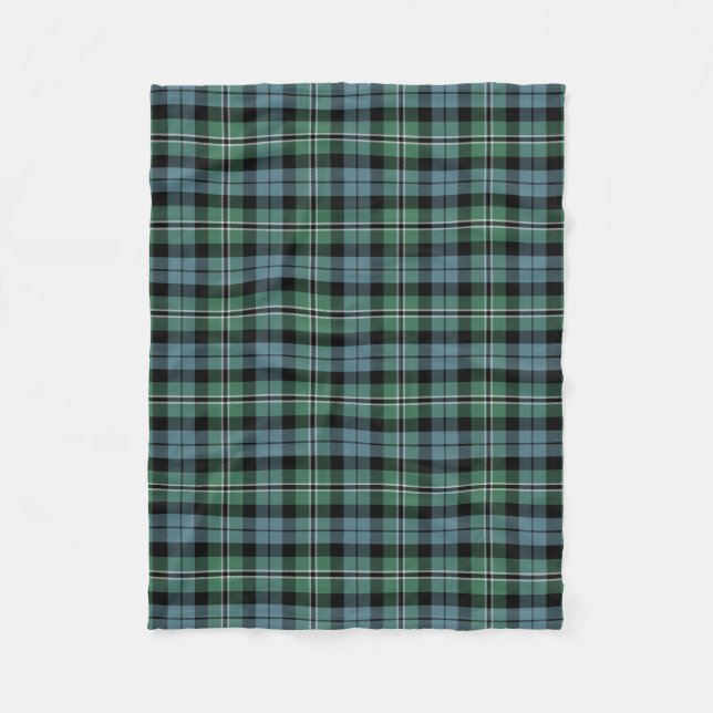 Couverture Polaire Clan écossais Melville Tartan Plaid (Devant)