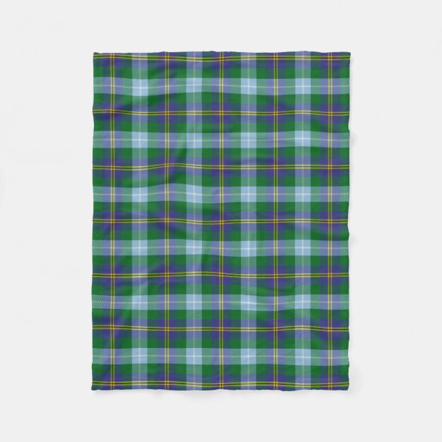 Couverture Polaire Clan écossais Portefeuille Tartan Plaid (Devant)