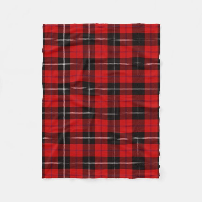 Couverture Polaire Clan écossais Ramsay Tartan Plaid (Devant)