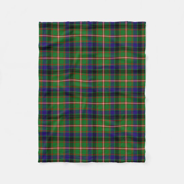 Couverture Polaire Clan écossais Reid Tartan Plaid (Devant)