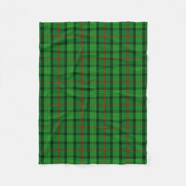 Couverture Polaire Clan écossais Ross Tartan Plaid (Devant)