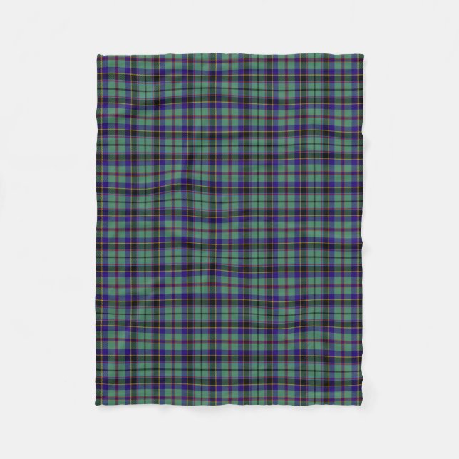Couverture Polaire Clan écossais Stevenson Tartan Plaid (Devant)