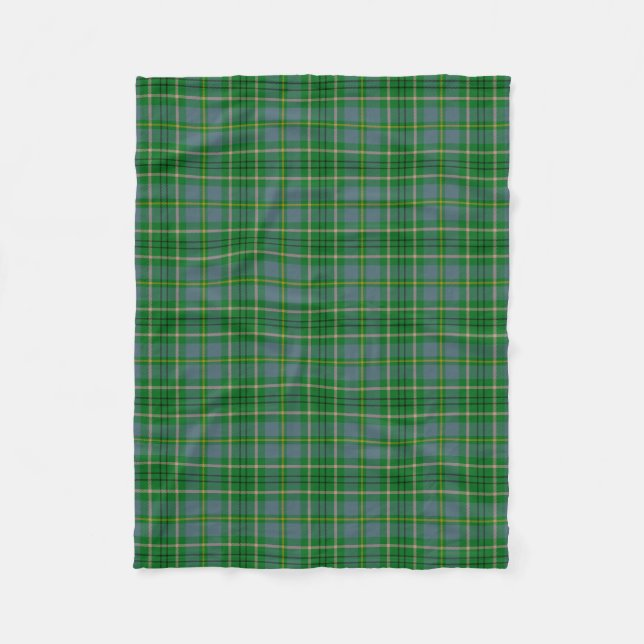 Couverture Polaire Clan écossais Taylor Tartan Plaid (Devant)