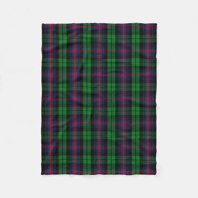 Couverture Polaire Clan écossais Urquhart Tartan Plaid (Devant)