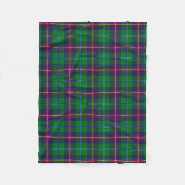 Couverture Polaire Clan écossais Young Tartan Plaid (Devant)