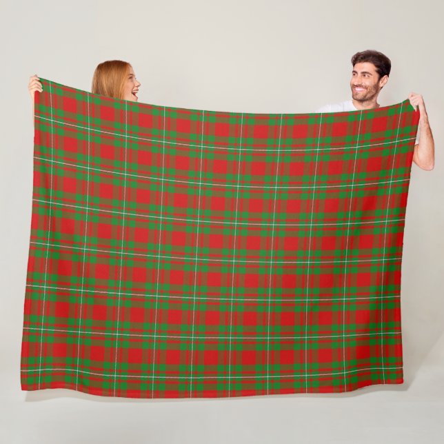 Couverture Polaire Clan MacGregor Tartan (En situation)