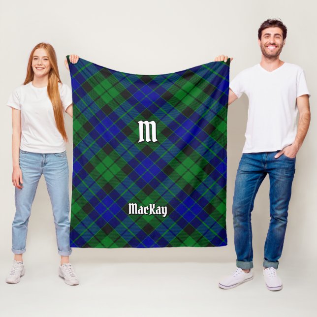 Couverture Polaire Clan MacKay (En situation)