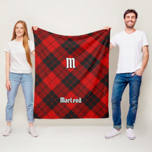 Couverture Polaire Clan Macleod de Raasay Tartan