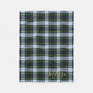 Couverture Polaire Clan Rustique Plaid Personnalisé Gordon Tartan