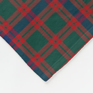 Couverture Polaire Clan Skene Tartan Scottish Plaid Motif