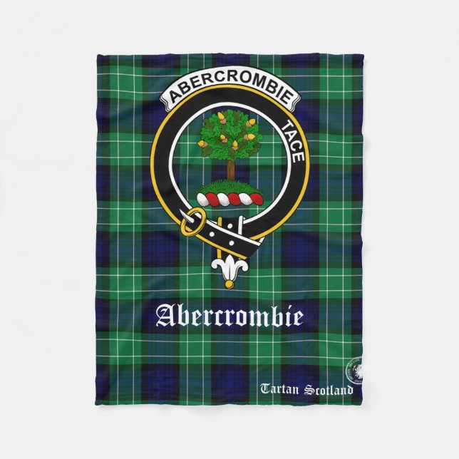 Couverture Polaire Clan Tartan Scotland (Devant)