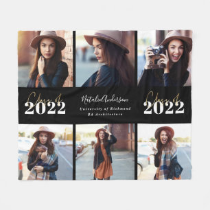 Couverture Polaire classe de photographie de graduation en écriture 