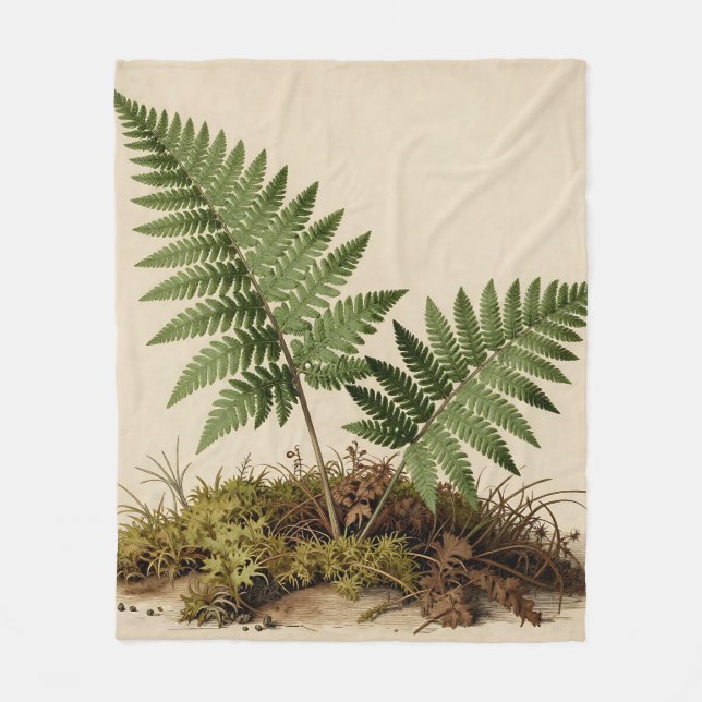 Couverture Polaire Classic Fern Botanical (Devant)
